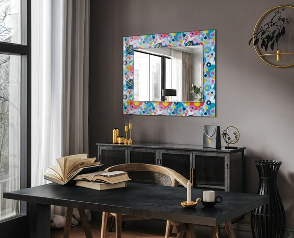 Oglindomat.ro Decor oglinda Decor oglinda Motive abstracte colorate lpp-00072640