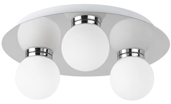 Abajur de rezervă din sticlă Rabalux BECCA d. 8 cm