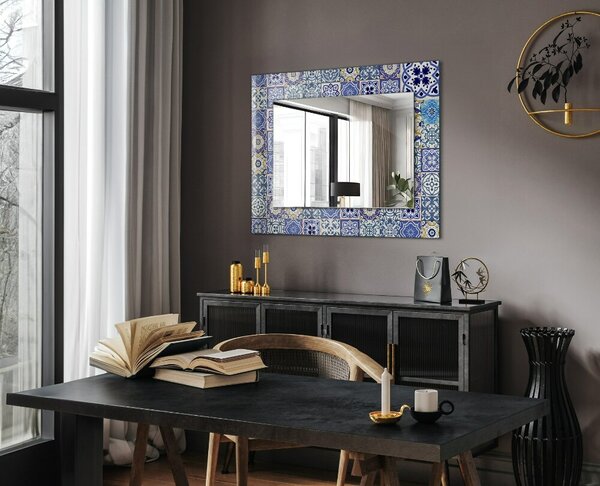 Oglindomat.ro Oglinda cu decor Oglinda cu decor Mozaicuri colorate lpp-00277228