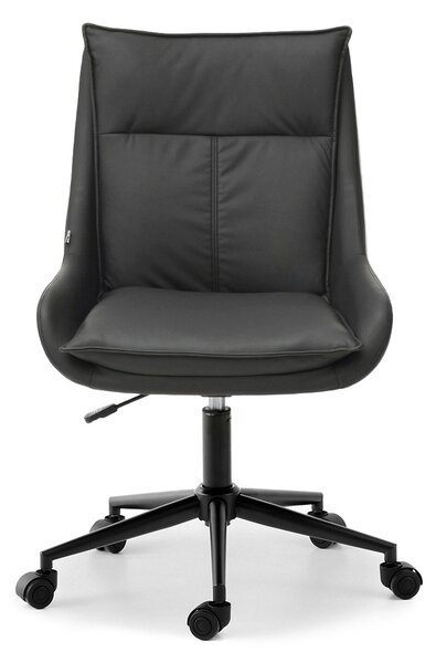 Fotoliu de birou Leoss (negru). Promo -17%. 1136341