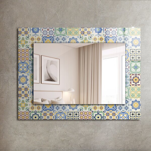 Oglindomat.ro Oglinda cu decor Oglinda cu decor Plăci colorate lpp-00277240