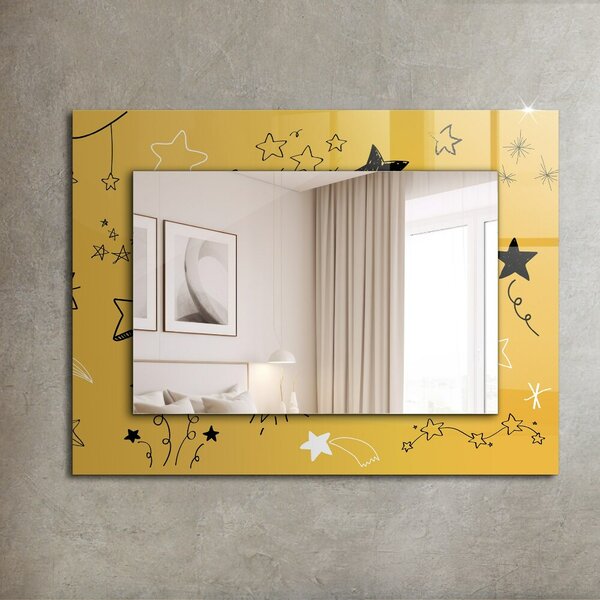 Oglindomat.ro Oglinda perete decorativa Oglinda perete decorativa Diferite motive stelare lpp-00277245