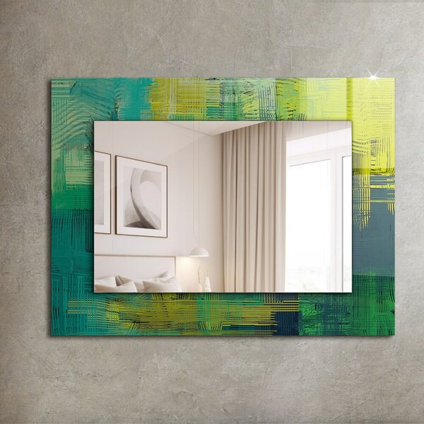 Oglindomat.ro Oglinda imprimata Oglinda imprimata Compoziție abstractă colorată lpp-00277246