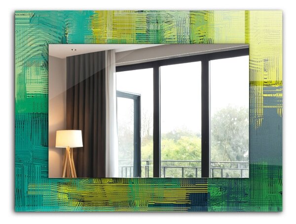 Oglindomat.ro Oglinda imprimata Oglinda imprimata Compoziție abstractă colorată lpp-00277246