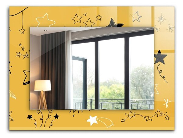 Oglindomat.ro Oglinda perete decorativa Oglinda perete decorativa Diferite motive stelare lpp-00277245