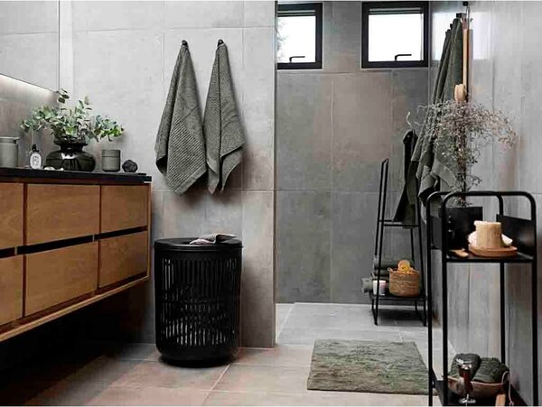 Prosop verde din bumbac 70x140 cm – Zone