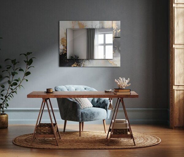 Oglindomat.ro Oglinda cu decor Oglinda cu decor Artă abstractă contemporană lpp-00277262