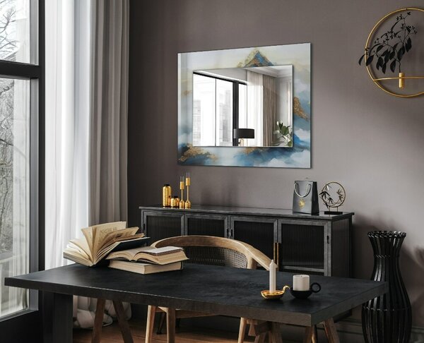 Oglindomat.ro Decoratiuni perete cu oglinda Decoratiuni perete cu oglinda Motiv etnic în culori lpp-00277274