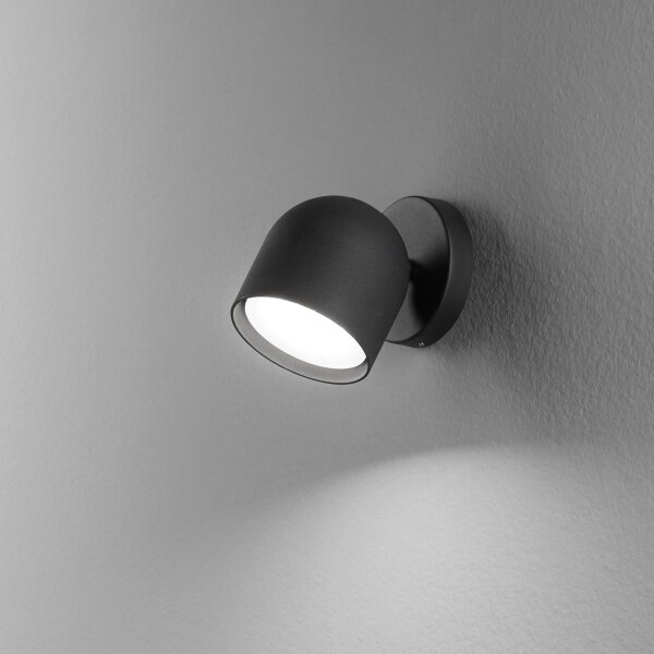 Spot LED de perete Ideal Lux DODO 1xGX53/9W/230V negru