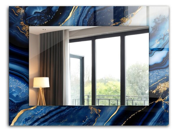 Oglindomat.ro Oglinda cu decor Oglinda cu decor Artă abstractă din marmură lpp-00277273