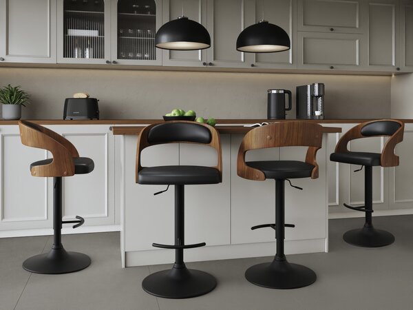Scaun bar CH22 (negru). Promo -22%. 1136353