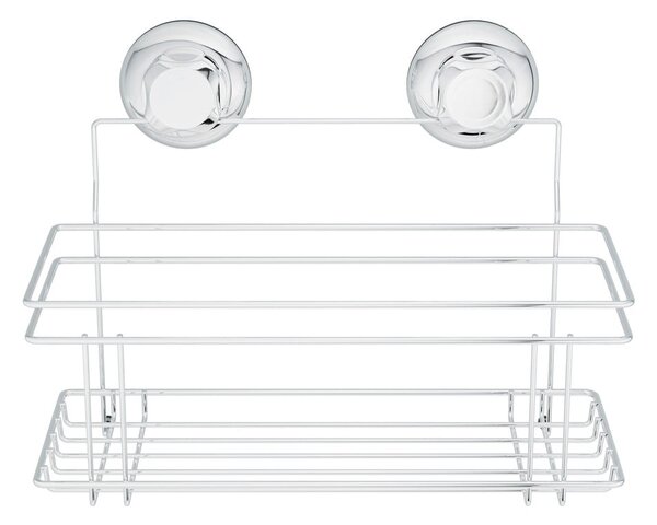 Raft pentru baie argintiu autoadeziv din metal Bestlock Bath – Compactor