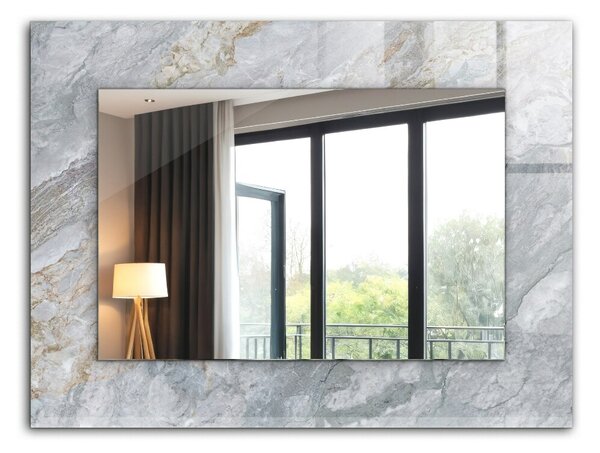 Oglindomat.ro Oglinda perete decorativa Oglinda perete decorativa Motiv abstract din marmură lpp-00277280