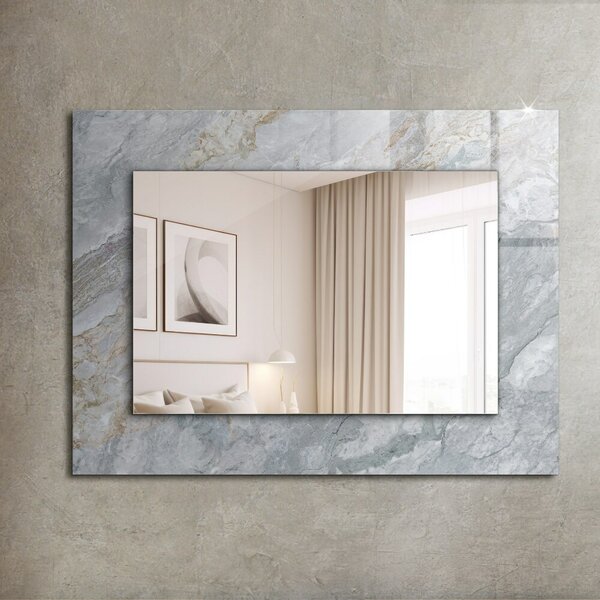 Oglindomat.ro Oglinda perete decorativa Oglinda perete decorativa Motiv abstract din marmură lpp-00277280