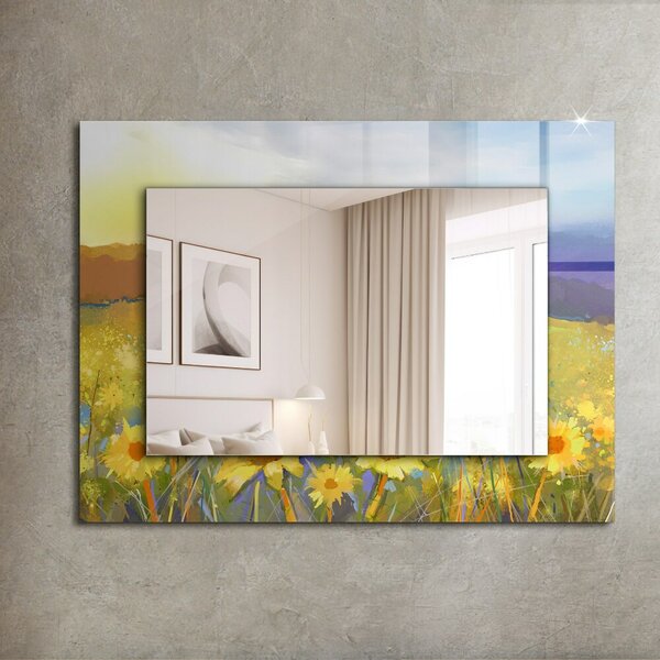 Oglindomat.ro Oglinda cu decor Oglinda cu decor Metal ruginit lpp-00277322