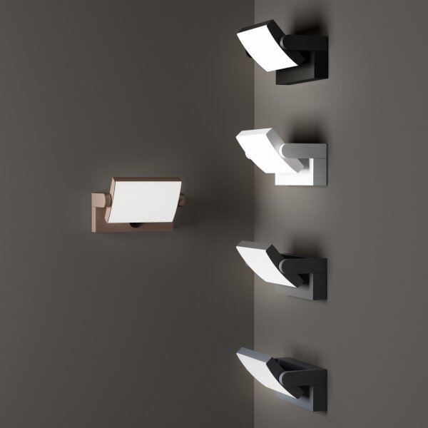 Aplică LED de exterior Ideal Lux SWIPE LED/20,5W/230V antracit