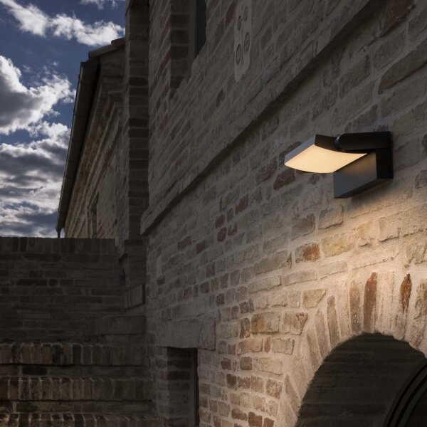 Aplică LED de exterior Ideal Lux SWIPE LED/20,5W/230V antracit