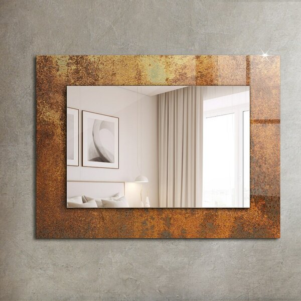 Oglindomat.ro Decoratiuni perete cu oglinda Decoratiuni perete cu oglinda Dungi abstracte albastre lpp-00277323
