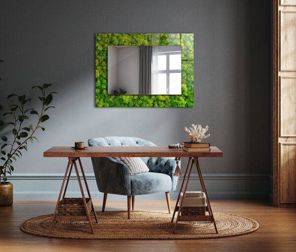 Oglindomat.ro Oglinda decor perete Oglinda decor perete Piatră albă netedă lpp-00277327