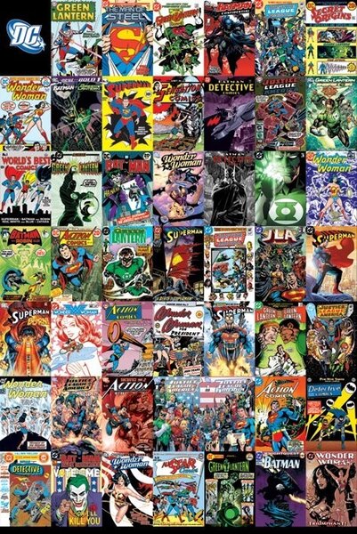 Poster DC COMICS - montage, (61 x 91.5 cm)