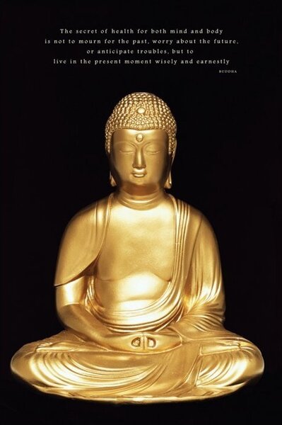 Poster Buddha, (61 x 91.5 cm)