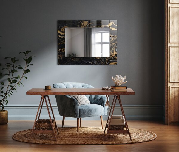 Oglindomat.ro Oglinda decor perete Oglinda decor perete Podele din lemn lpp-00277335