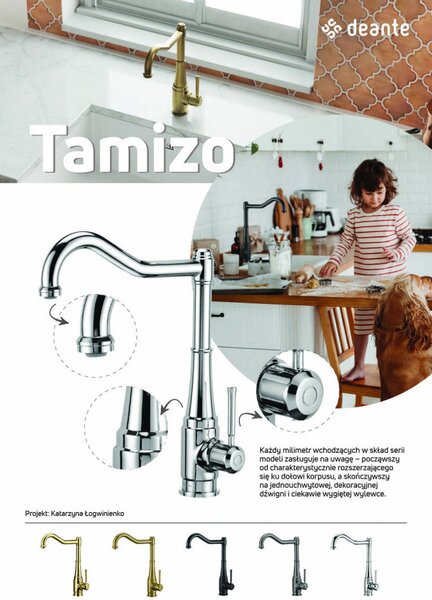 Tamizo Baterie bucatarie finisaj antracit BQT D63M