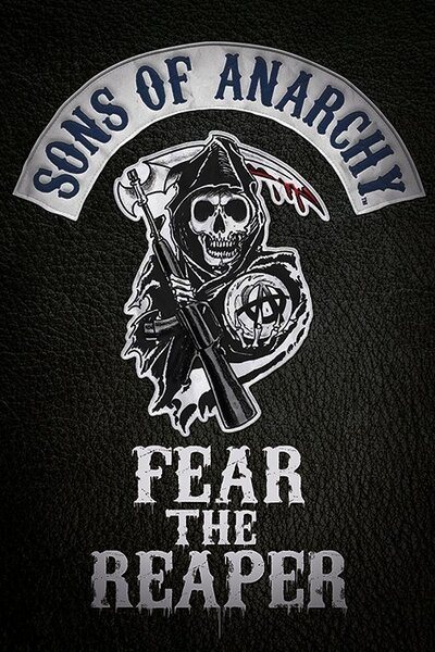 Poster Sons of Anarchy - Fear the reaper, (61 x 91.5 cm)