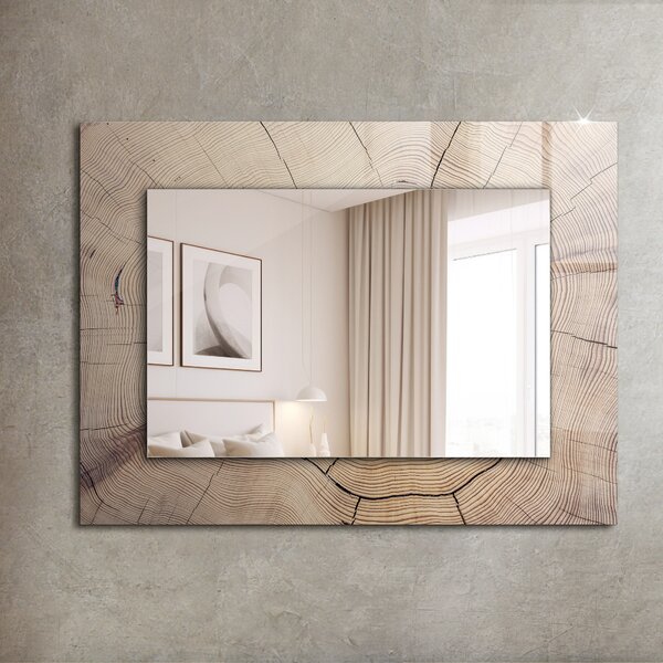 Oglindomat.ro Oglinda decor perete Oglinda decor perete Flori și păsări lpp-00277343