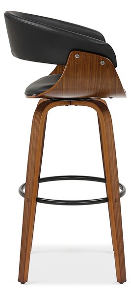 Scaun bar Elynah 75 (negru). Promo -21%. 1136384