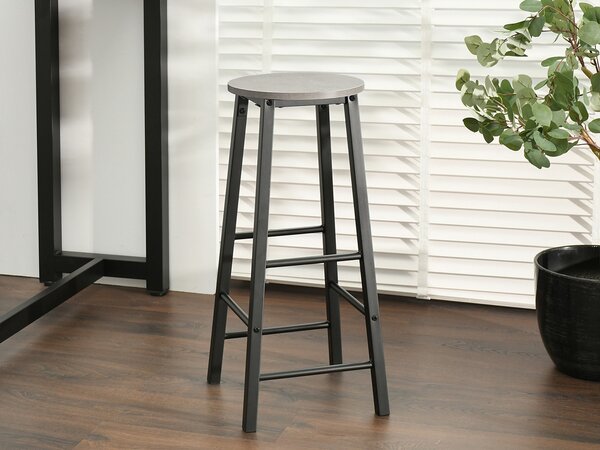 Scaun bar Fukando (negru). Promo -22%. 1136385
