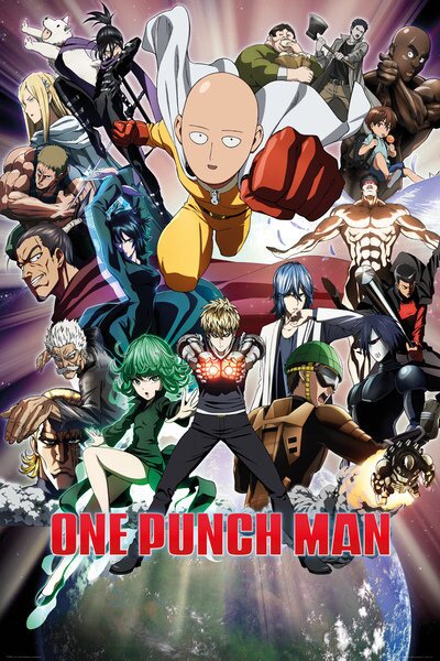Poster One Punch Man - Collage, (61 x 91.5 cm)