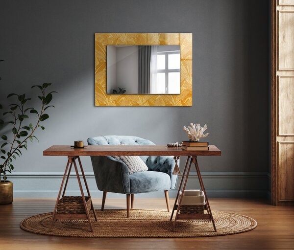 Oglindomat.ro Decor oglinda Decor oglinda Linii de frunze lpp-00277355