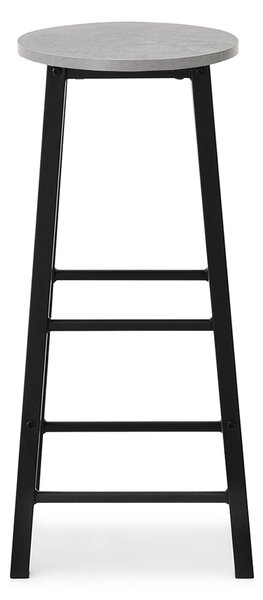 Scaun bar Fukando (negru). Promo -22%. 1136385