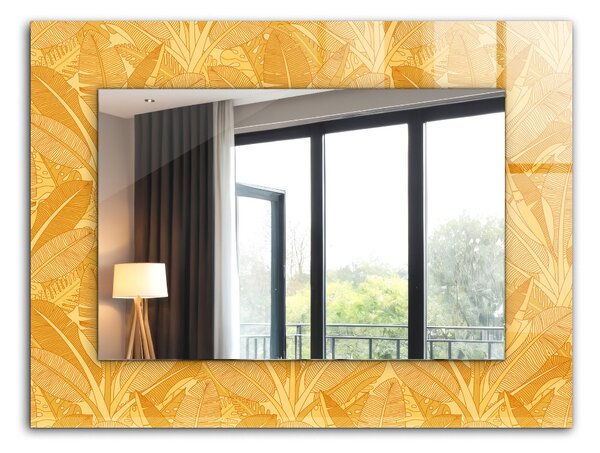 Oglindomat.ro Decor oglinda Decor oglinda Linii de frunze lpp-00277355