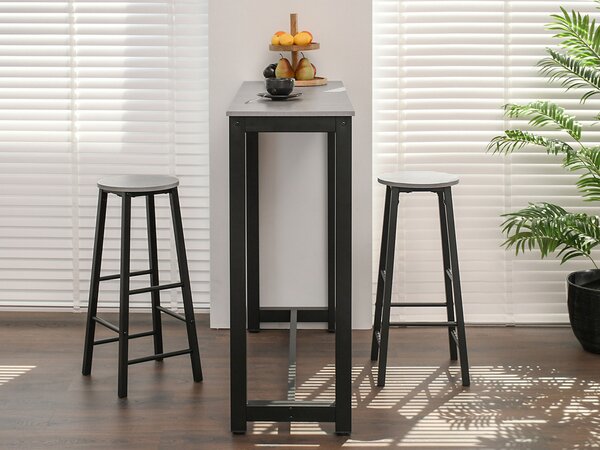 Scaun bar Fukando (negru). Promo -22%. 1136385