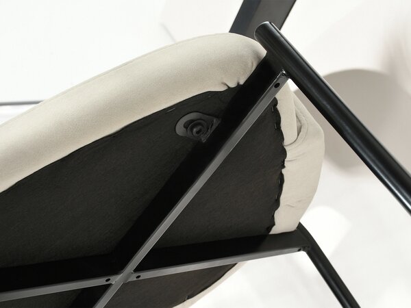 Scaun bar Guinden (crem + negru). Promo -22%. 1136388