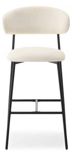 Scaun bar Inezenente (crem + negru). Promo -22%. 1136391