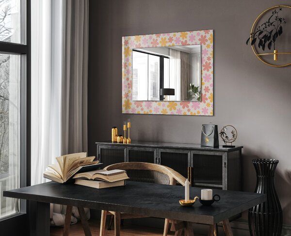 Oglindomat.ro Oglinda cu decor Oglinda cu decor Frunză monstruoasă lpp-00277369