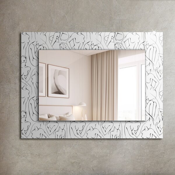 Oglindomat.ro Oglinda decor perete Oglinda decor perete Lavă abstractă lpp-00277365