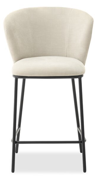 Scaun bar Kurkum (bej + negru). Promo -22%. 1136396