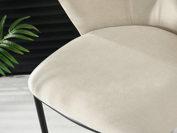 Scaun bar Kurkum (bej + negru). Promo -22%. 1136396
