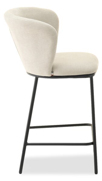 Scaun bar Kurkum (bej + negru). Promo -22%. 1136396