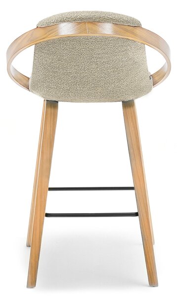 Scaun bar Lageze (bej + stejar). Promo -22%. 1136400