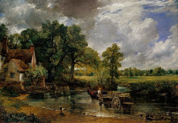 John Constable - Reproducere The Hay Wain, 1821, (40 x 26.7 cm)