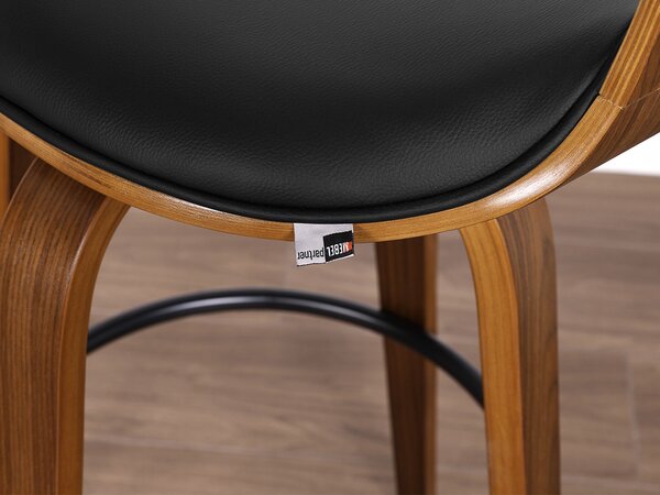 Scaun bar Rolenzono H65 (negru). Promo -22%. 1136423