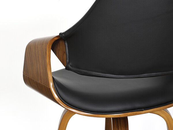 Scaun bar Rolenzono H65 (negru). Promo -22%. 1136423