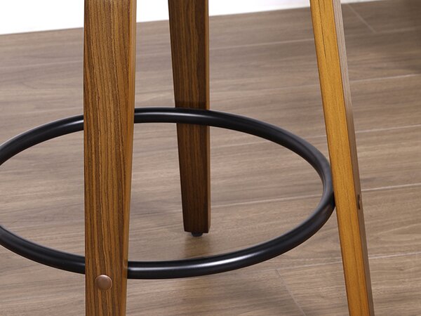 Scaun bar Rolenzono H65 (negru). Promo -22%. 1136423