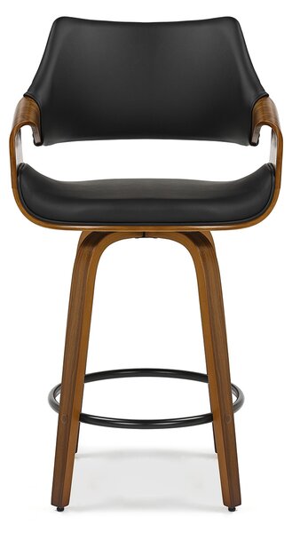 Scaun bar Rolenzono H65 (negru). Promo -22%. 1136423