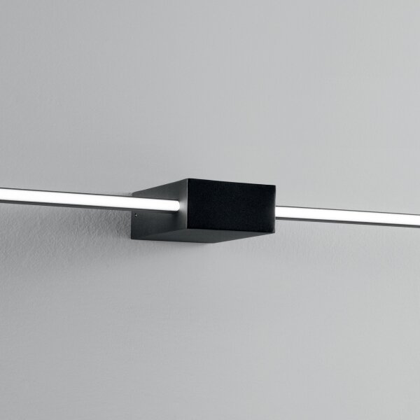 Ideal Lux - Aplică LED pentru tablouri THEO, 12W, 230V, 75 cm, CRI 90, neagră